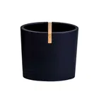 Showerdrape Sonata Black & Bamboo Toothbrush Holder