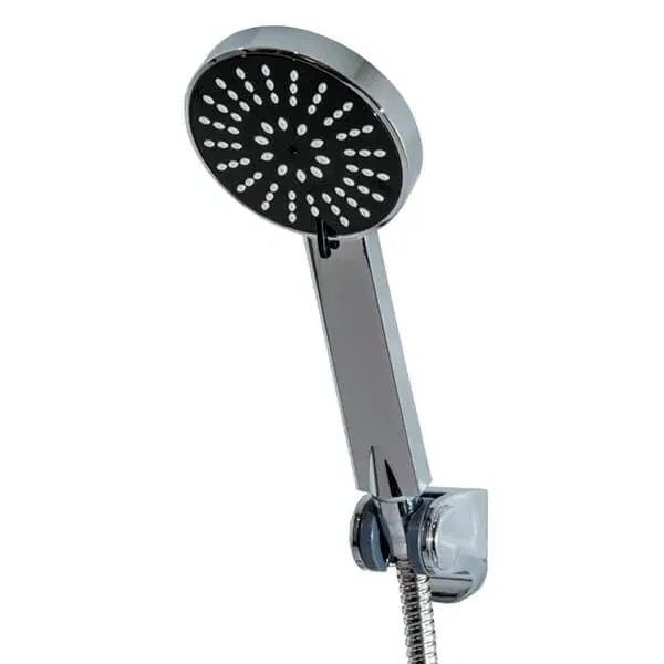 Showerdrape Tempest Chrome 3-Spray Pattern Shower Head