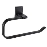 Showerdrape Unity Black Stainless Steel Wall Mounted Towel Ring