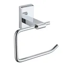 Showerdrape Unity Chrome Stainless Steel Wall Mounted Toilet Roll Holder