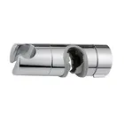 Showerdrape Universal Chrome Shower Rail Slider Attachment for 18-25mm Riser Rail