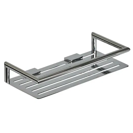 Showerdrape Verso Chrome Stainless Steel Wall Mounted Bottle Basket