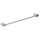 Showerdrape Vitality Chrome Stainless Steel Wall Mounted 50cm Towel Rail