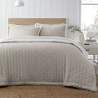 Catherine Lansfield Cosy Nori Sherpa King Duvet Set Cream