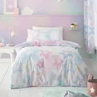 Catherine Lansfield Childrens Ombre Stars Single Duvet Set White
