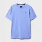 Crew Clothing Mens Classic Crew Neck T-Shirt Heritage Sky Blue
