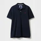 Crew Clothing Mens Classic Cotton Pique Polo Shirt Heritage Dark Navy