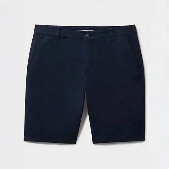 Crew Clothing Mens Bermuda Chino Stretch Shorts Heritage Dark Navy