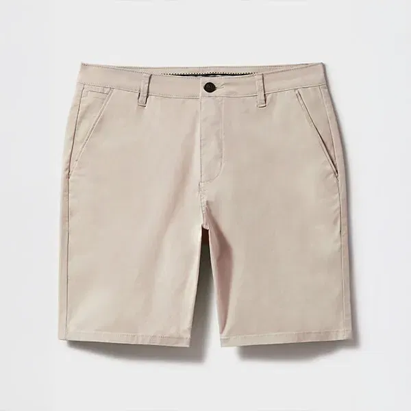 Crew Clothing Mens Bermuda Chino Stretch Shorts Heritage Stone