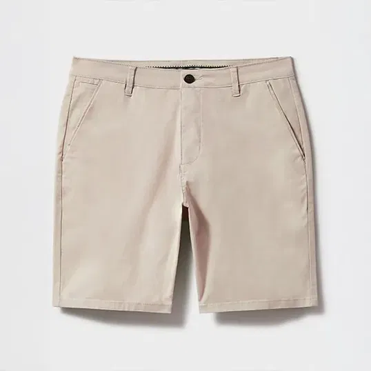 Crew Clothing Mens Bermuda Chino Stretch Shorts Heritage Stone