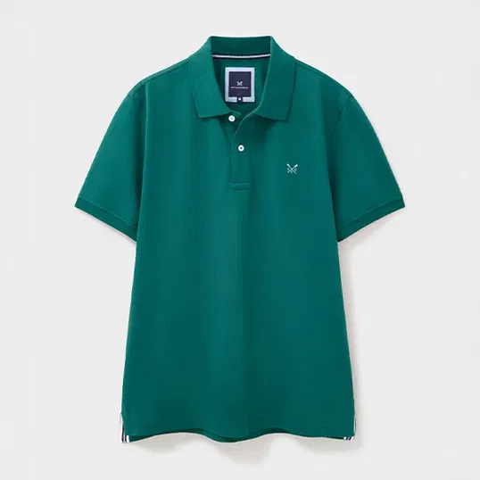 Crew Clothing Mens Classic Cotton Pique Polo Shirt Teal