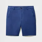 Crew Clothing Mens Bermuda Chino Stretch Shorts Dark Blue