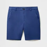 Crew Clothing Mens Bermuda Chino Stretch Shorts Dark Blue