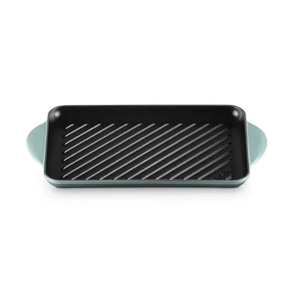 Le Creuset Signature Sea Salt Cast Iron 32cm Rectangular Grill