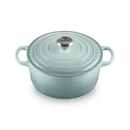 Le Creuset Signature Sea Salt Cast Iron 24cm Round Casserole