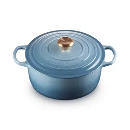Le Creuset Signature Chambray Cast Iron 26cm Round Casserole