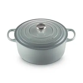 Le Creuset Signature Sea Salt Cast Iron 28cm Round Casserole