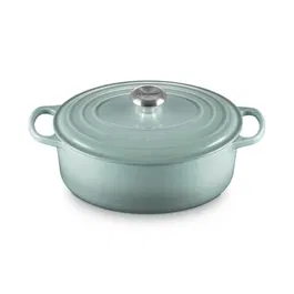 Le Creuset Signature Sea Salt Cast Iron 29cm Oval Casserole