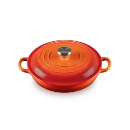 Le Creuset Signature Volcanic Cast Iron 22cm Shallow Casserole