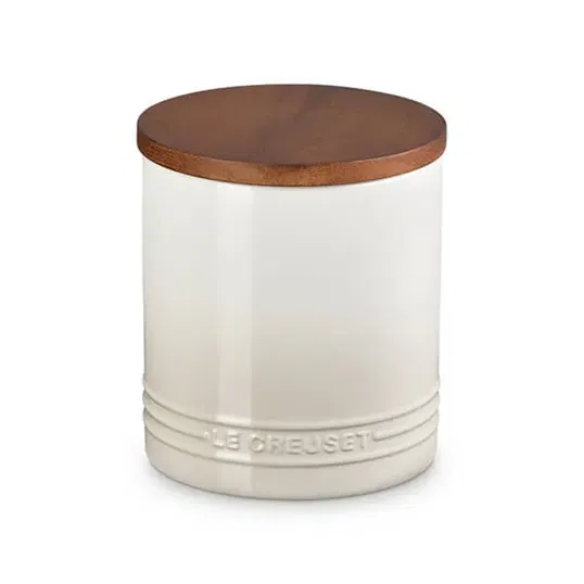 Le Creuset Signature Meringue Stoneware 1.1L Storage Jar