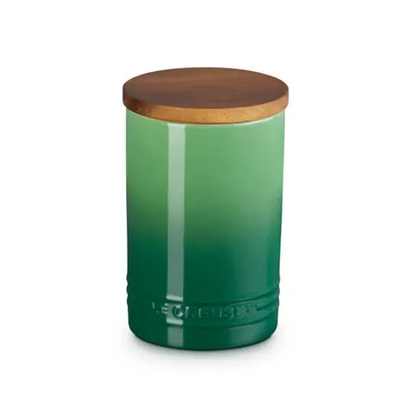 Le Creuset Signature Bamboo Stoneware 770ml Storage Jar