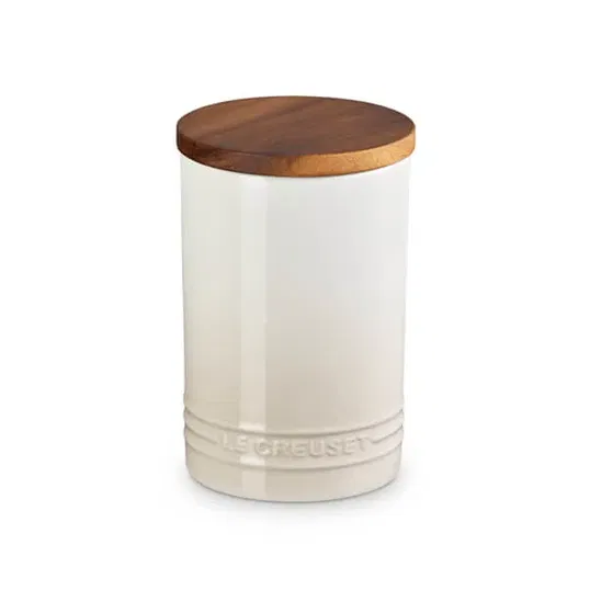 Le Creuset Signature Meringue Stoneware 770ml Storage Jar