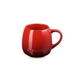 Le Creuset Cerise Stoneware Coupe Collection Mug