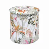 Sara Miller Palm Garden Biscuit Barrel