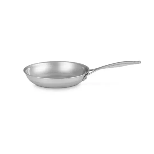 Le Creuset Classic 3-ply Stainless Steel 20cm Uncoated Frying Pan