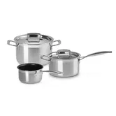 Le Creuset Classic 3-ply Stainless Steel 3-Piece Set