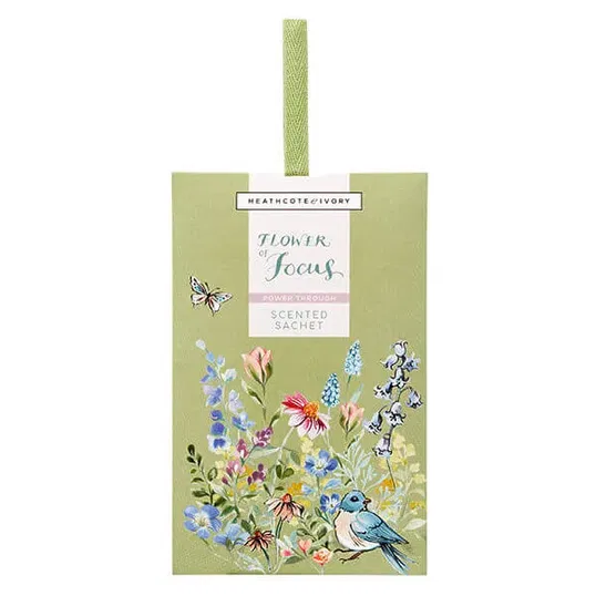 Heathcote & Ivory Flower Of Focus Single Scented Sachet