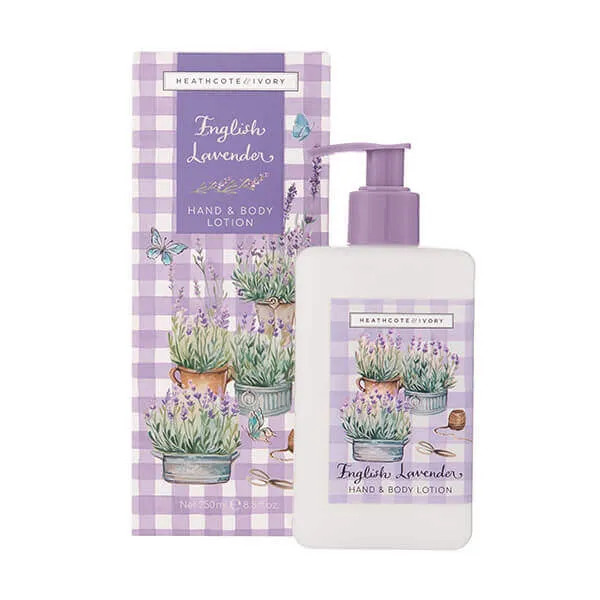 Heathcote & Ivory English Lavender Hand & Body Lotion 250ml