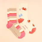 Joules You Float My Boat Everyday Socks 2 Pack Size 4-8