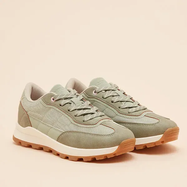 Joules Khaki Parkfield Trainers