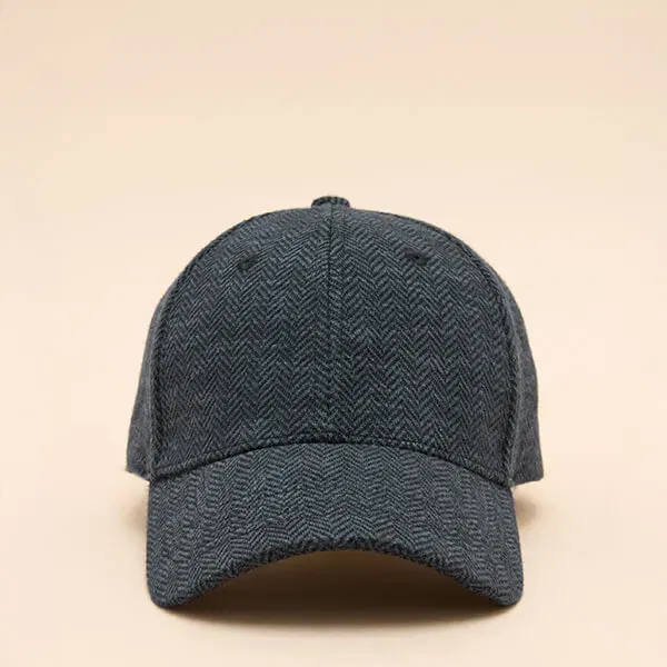 Joules Navy Daley Herringbone Cap