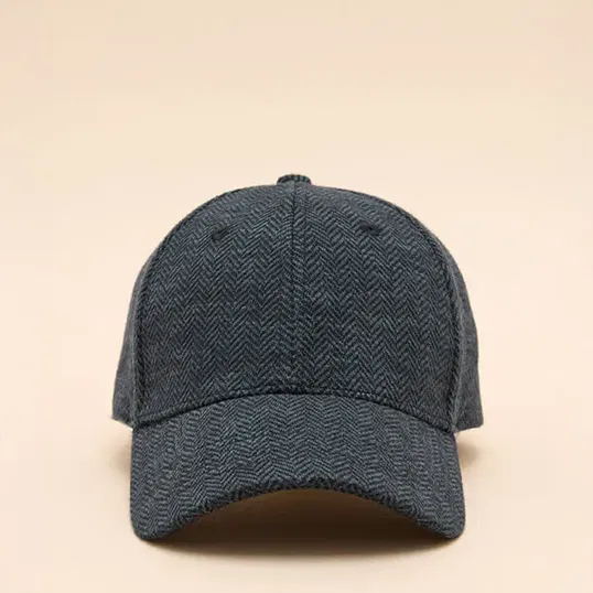 Joules Navy Daley Herringbone Cap