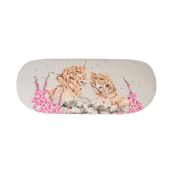 Wrendale Designs 'Just for Moo' Cow Glasses Case