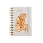 Wrendale Designs `Highland Coo` Highland Cow A5 Notebook