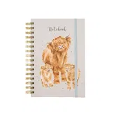 Wrendale Designs 'Highland Coo' Highland Cow A5 Notebook