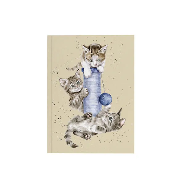 Wrendale Designs 'Three's A Crowd' Cat A6 Notebook