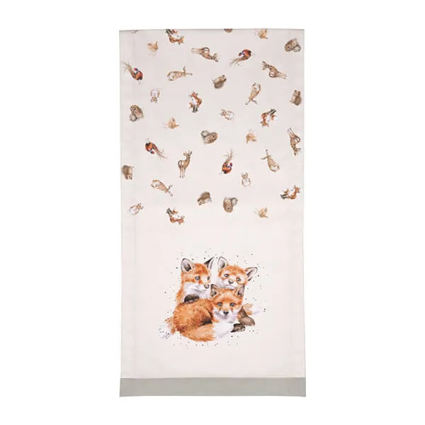 Wrendale Designs 'Woodlanders' Woodland Animals Table Runner