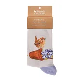 Wrendale Designs 'Pottering About' Wren Socks