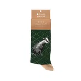 Wrendale Designs 'The Country Gent' Badger Men's Socks