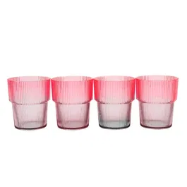 Summerhouse by Navigate Coconut Grove Ombre Set of 4 Stacking Tumblers