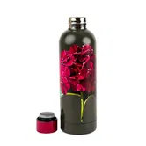 Summerhouse by Navigate Sarah Kelleher Hydrangea Dark Stone 500ml Insulated Drinks Bottle