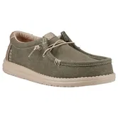 HeyDude Shoes Wally Workwear Dusky Green