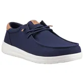 HeyDude Shoes Paul Canvas Navy Blazer