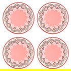 Cath Kidston Cherry Set of 4 Melamine Dinner Plates