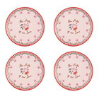 Cath Kidston Cherry Set of 4 Melamine Side Plates