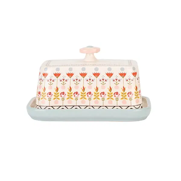 Cath Kidston Painted Table Butter Dish